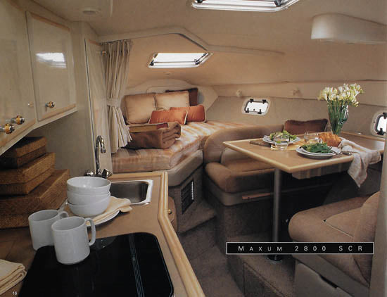 Maxum 1998 Sun Cruisers Brochure