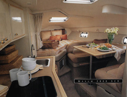 Maxum 1998 Sun Cruisers Brochure