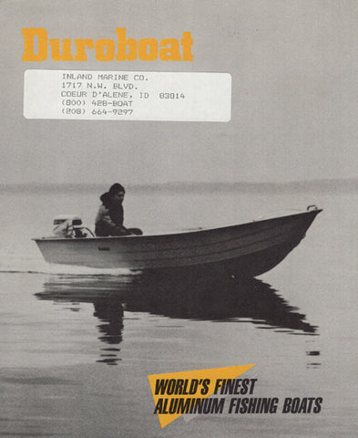 Duroboat 1980s Brochure