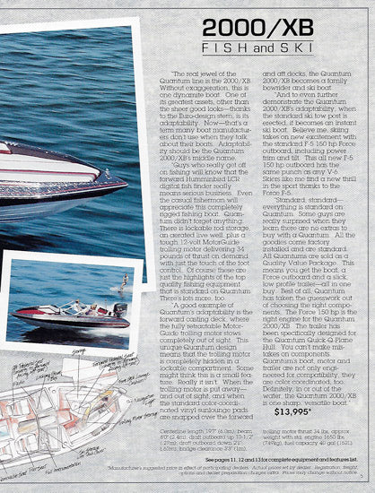 Bayliner 1989 Quantum Brochure