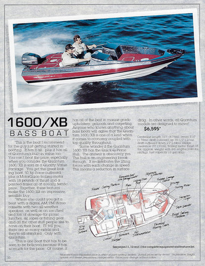 Bayliner 1989 Quantum Brochure
