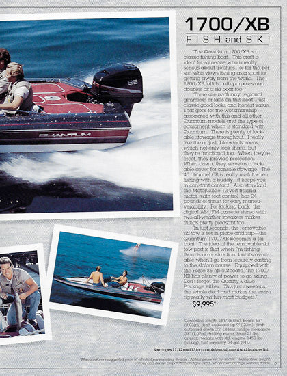 Bayliner 1989 Quantum Brochure