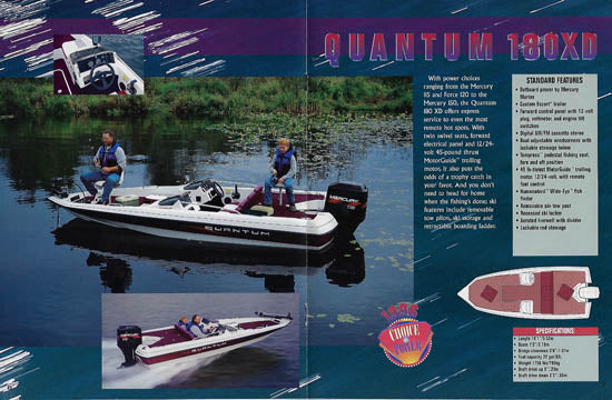 Bayliner 1996 Quantum Brochure – SailInfo I boatbrochure.com