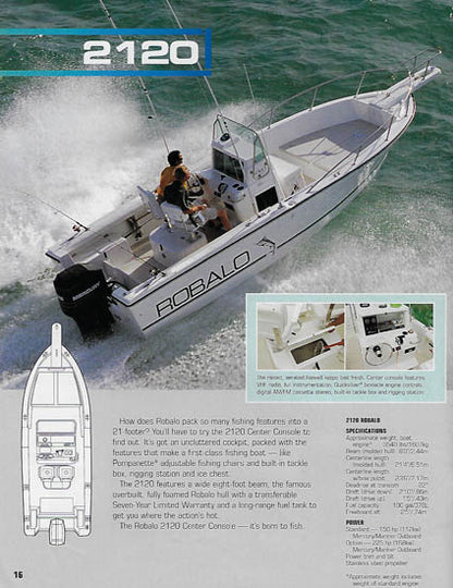 Robalo 1996 Brochure
