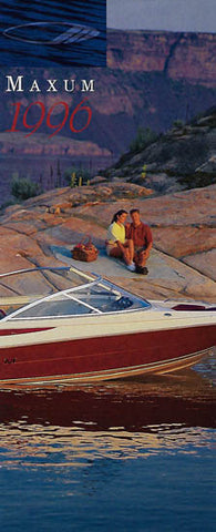 Maxum 1996 Full Line Brochure
