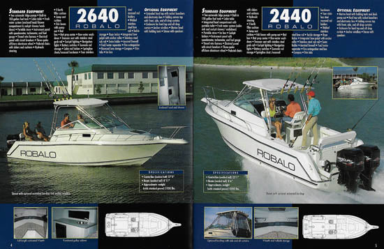 Robalo 1998 Brochure