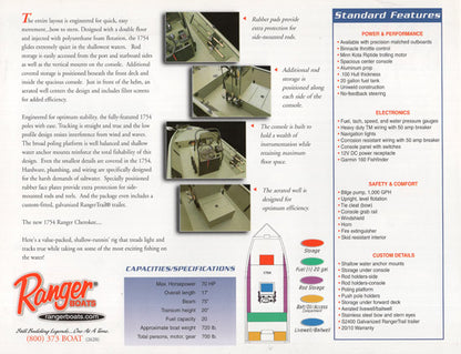 Ranger Cherokee 1754 Brochure