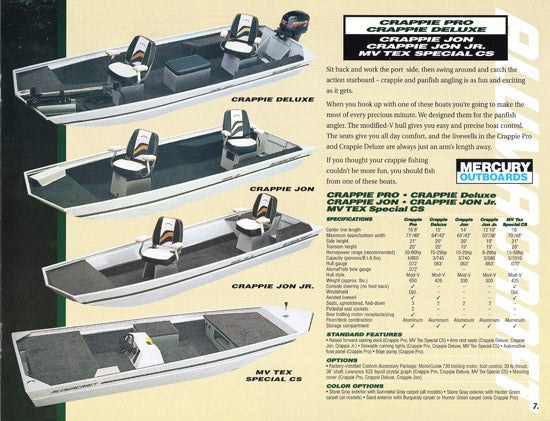 Alumacraft 1997 Brochure
