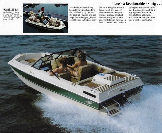 Avanti 1980s Brochure
