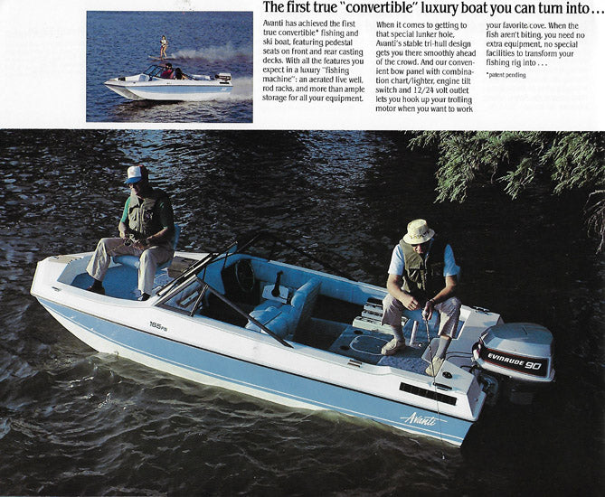 Avanti 1980s Brochure