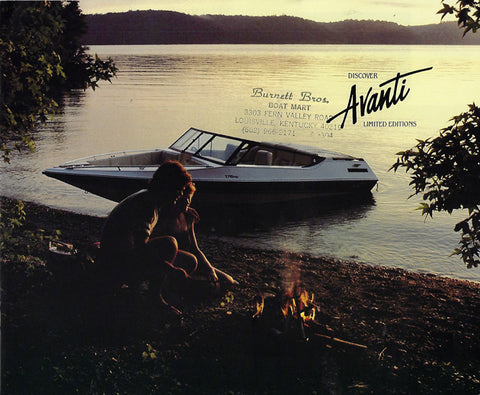 Avanti 1980s Brochure