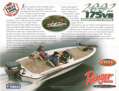 Ranger 175VS Brochure