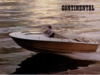 Continental 1980s Boat Brochure Package