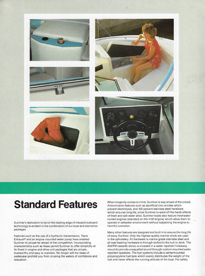 Sunliner 1988 Brochure