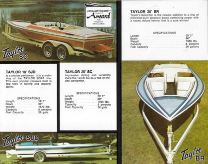 Taylor 1980s Brochure