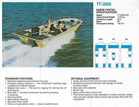 Sabre Brochure