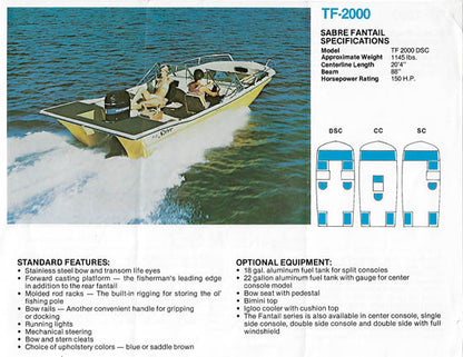 Sabre Brochure