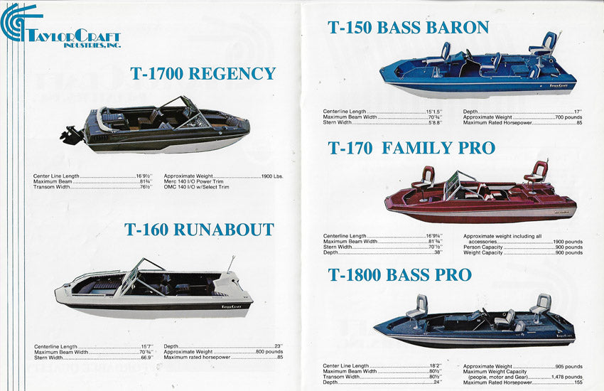 TaylorCraft 1978 Brochure