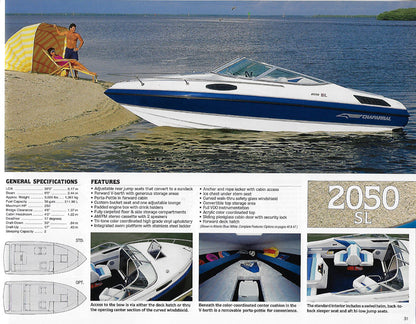 Chaparral 1992 Brochure