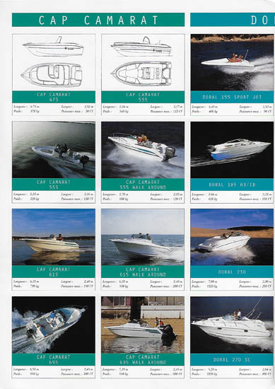 Jeanneau 1996 Power Brochure