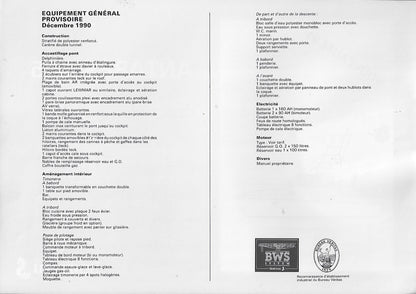 Beneteau Antares 8.05 Specification Brochure