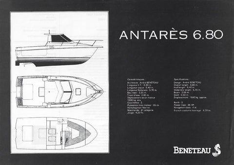 Beneteau Antares 680 Specification Brochure