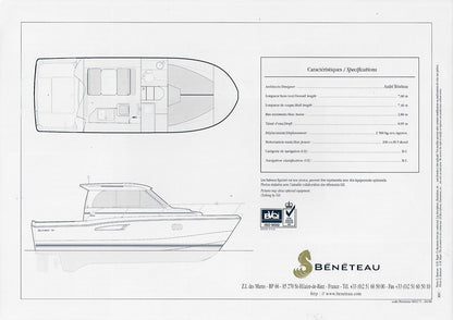 Beneteau Antares 760 Brochure