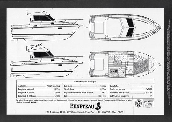 Beneteau Antares 8.05 Brochure