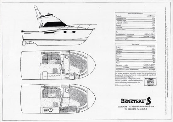 Beneteau Antares 9.05 Brochure