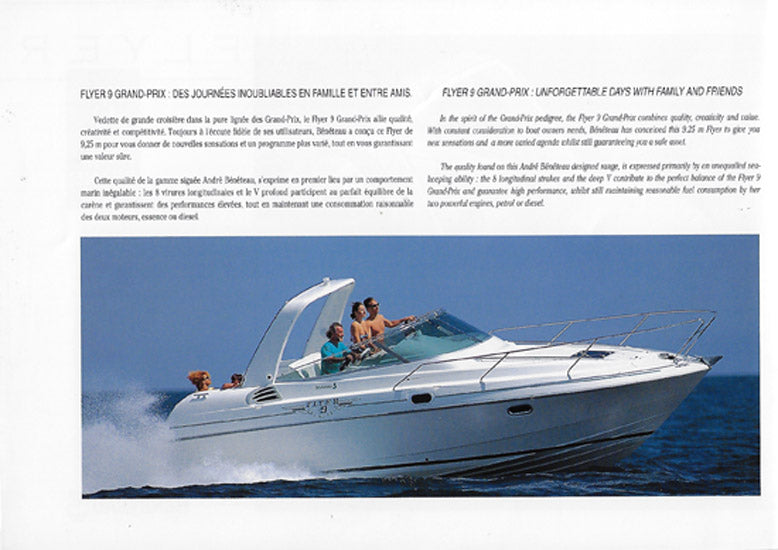 Beneteau Flyer 9 Grand Prix Brochure