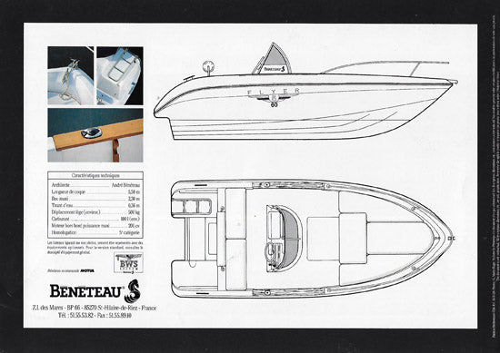 Beneteau Flyer 560 Open Brochure