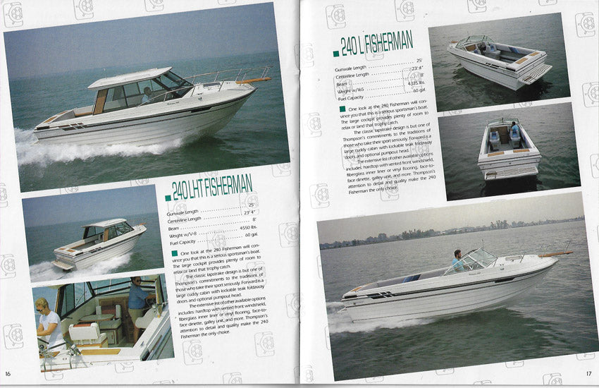 Thompson 1989 Brochure