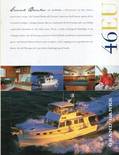 Grand Banks 46EU Europa Brochure