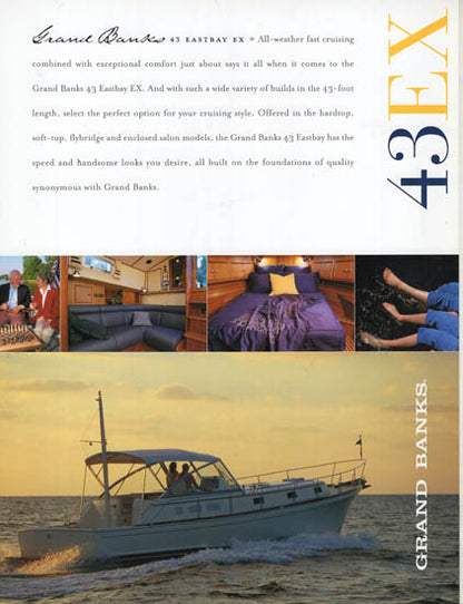 Grand Banks Eastbay 43EX Brochure