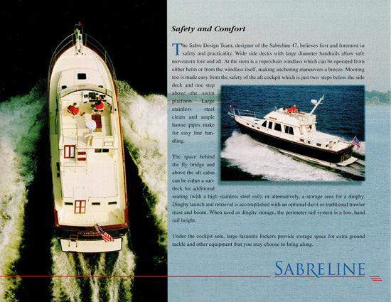 Sabreline 47 Brochure