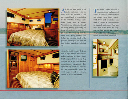 Sabreline 47 Brochure
