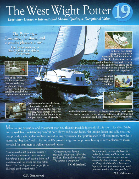 West Wight Potter Brochure