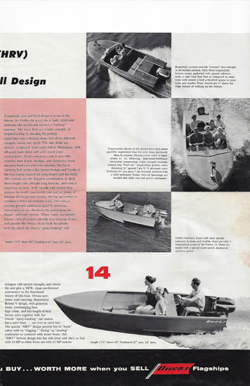 Owens 1956 Speedship Poster Brochure