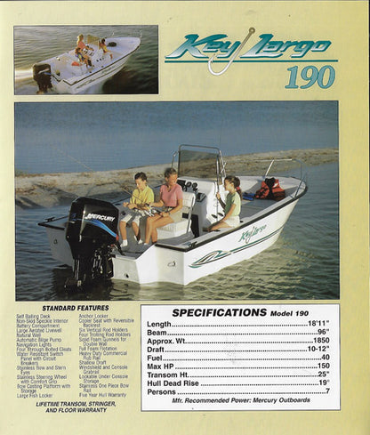 Key Largo 2004 Brochure