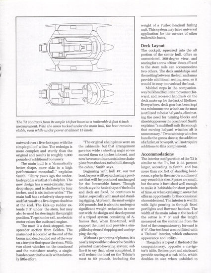 Telstar 28 Practical Sailor Magazine Reprint  Brochure