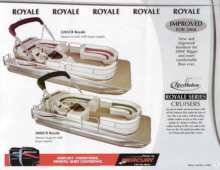 Misty Harbor 2004 Pontoon Brochure
