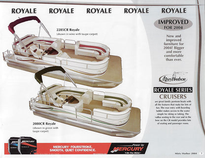 Misty Harbor 2004 Pontoon Brochure