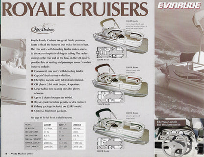Misty Harbor 2005 Pontoon Brochure