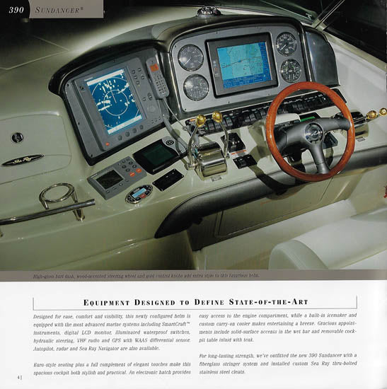 Sea Ray Sundancer 390 Brochure