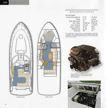 Sea Ray Sundancer 390 Brochure