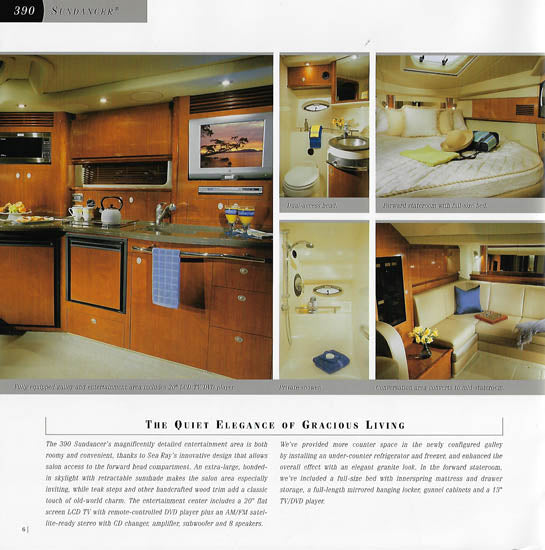 Sea Ray Sundancer 390 Brochure