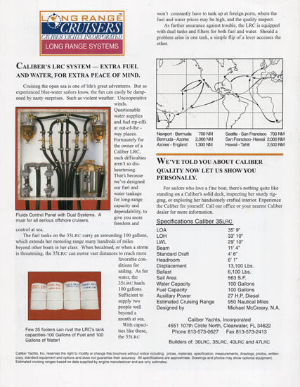 Caliber 35LRC Brochure