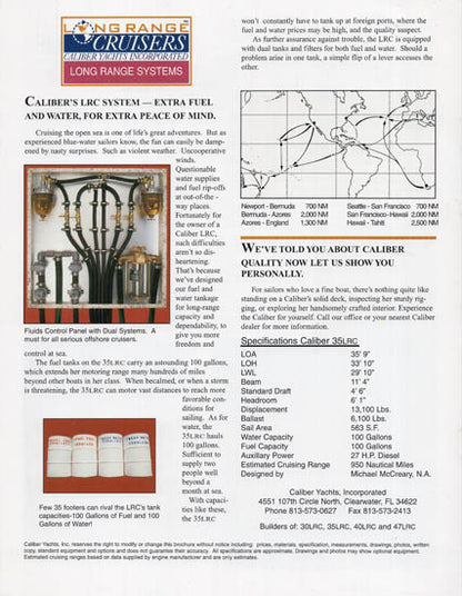 Caliber 35LRC Brochure