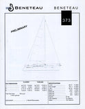 Beneteau 373 Specification Brochure