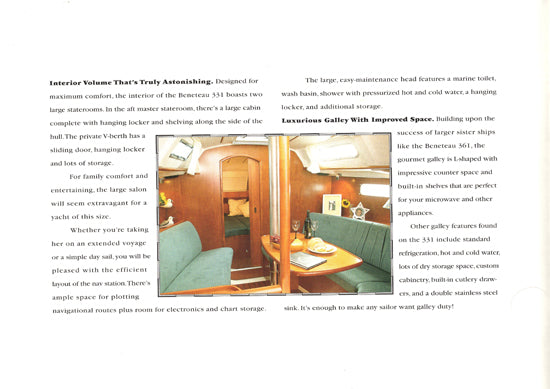 Beneteau 331 Brochure